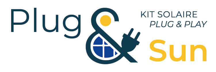 Logo de Plug & Sun, fournisseur de kits solaires plug and play en Belgique