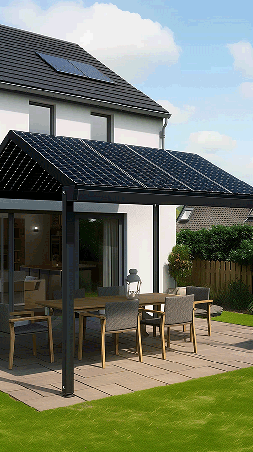 Installation kit solaire plug and play belgique pergola