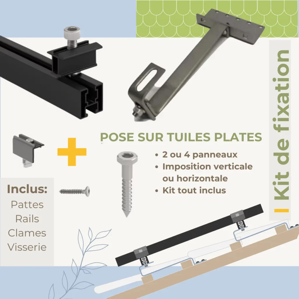 kit de pose tuile plate