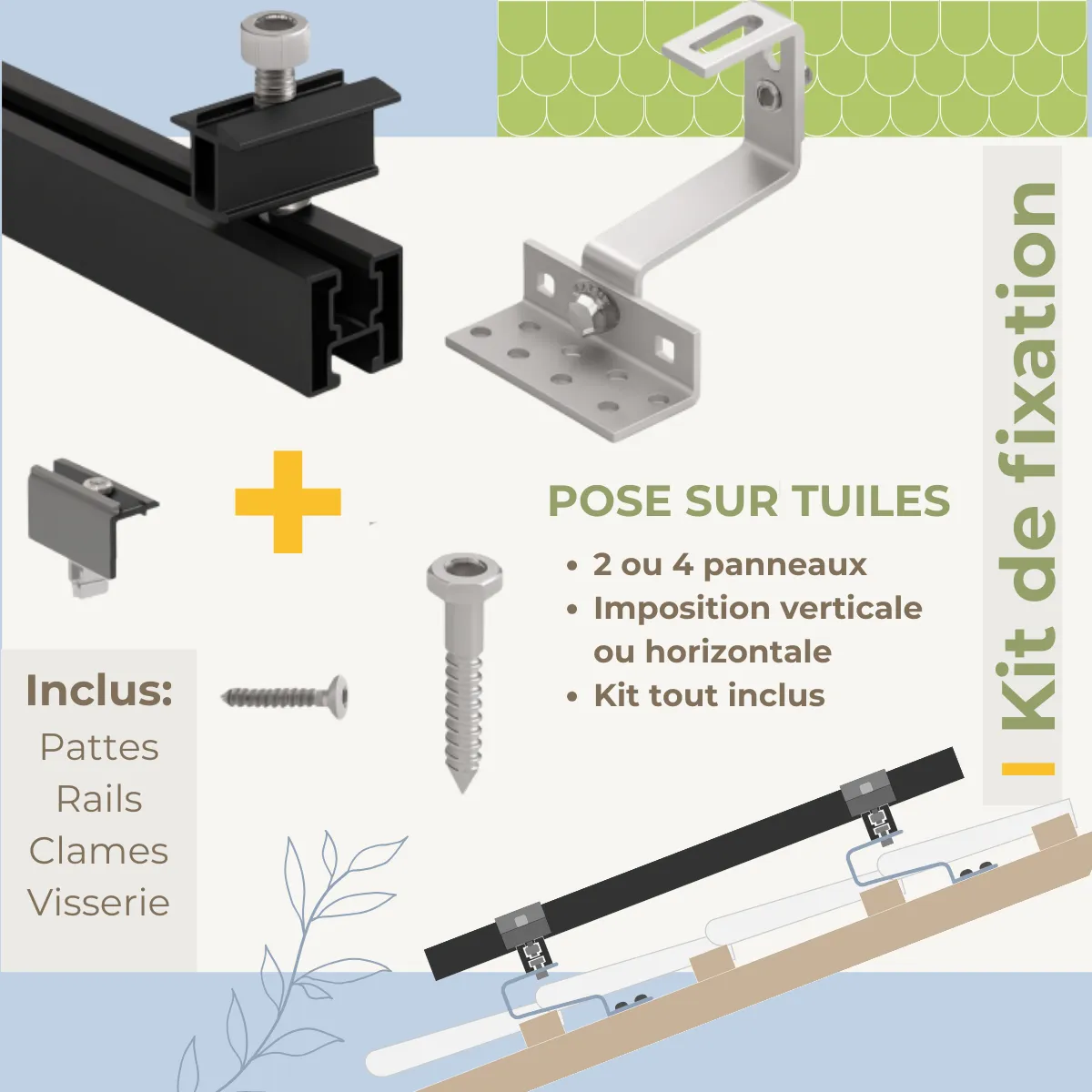 Kit de pose tuile