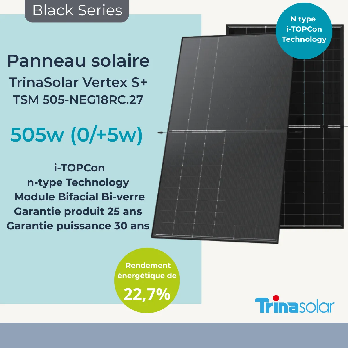 Panneau Trina Solar_505w_TSM-505-NEG18RC27_PlugandSun