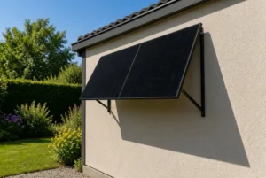 panneau solaire facade maison plug and play