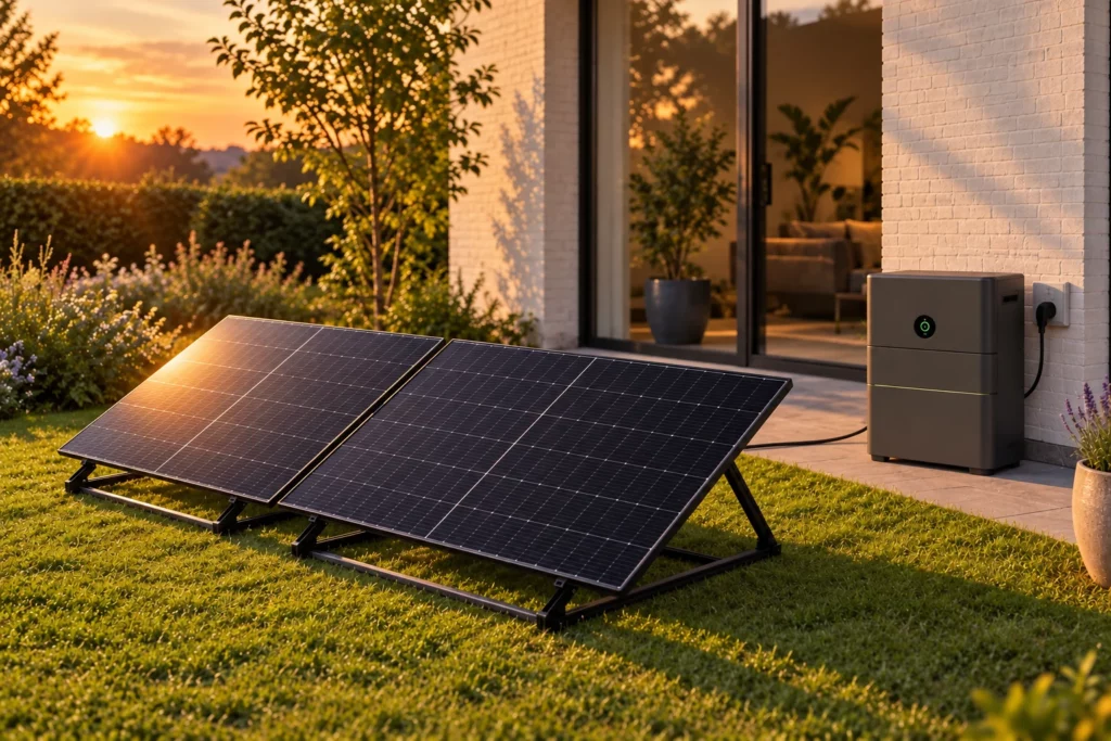 ajouter une batterie à un kit solaire 1000w
